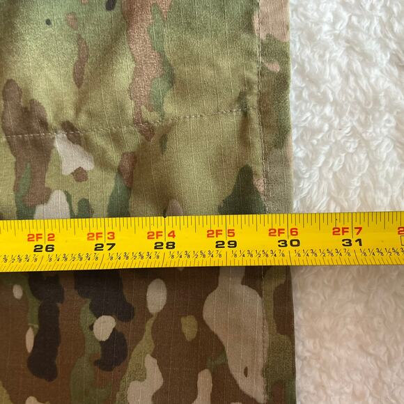 Military Large Long Jacket Shirt Camo ACU OCP Combat Coat Field 8415-01-623-5553 - Picture 4 of 7